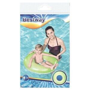 Bestway H2O Go! Pool Beach Frosted Swim Ring Float Ages 3-6